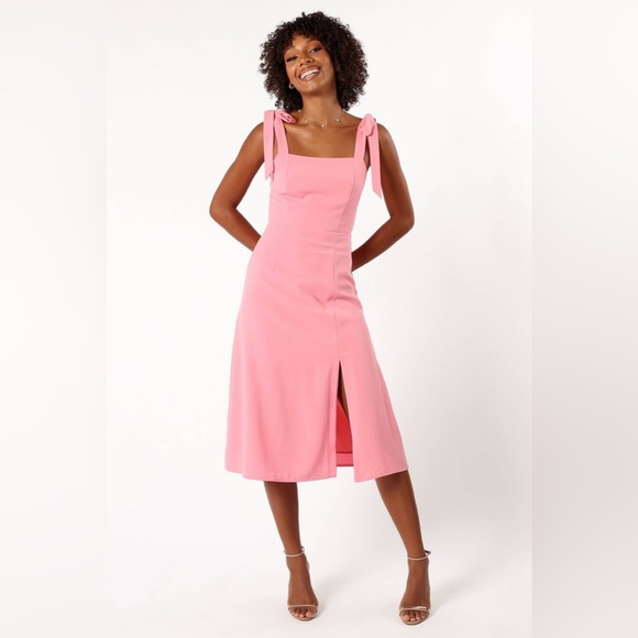 Petal & Pup Dresses & Skirts - Petal & pup tie strap midi dress nwot